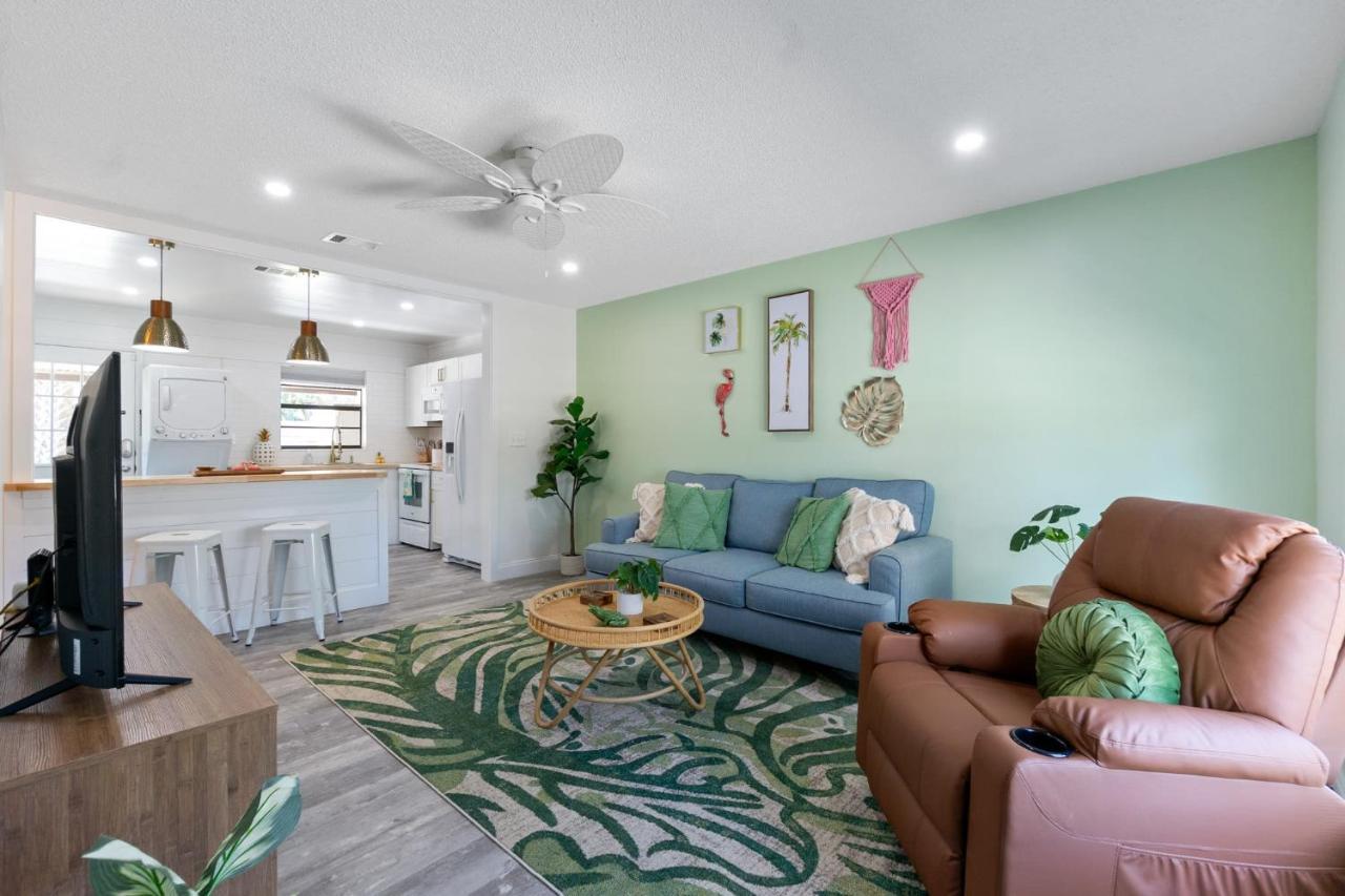 Paradise Palms- Tropic Suite- Pool - Steps To Ocean - 10 Min To Downtown Saint Augustine Eksteriør billede